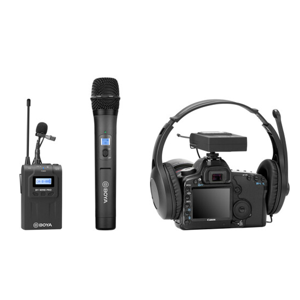 Microfono Boya BY-WM8 PRO K1 + WHM8 - 4
