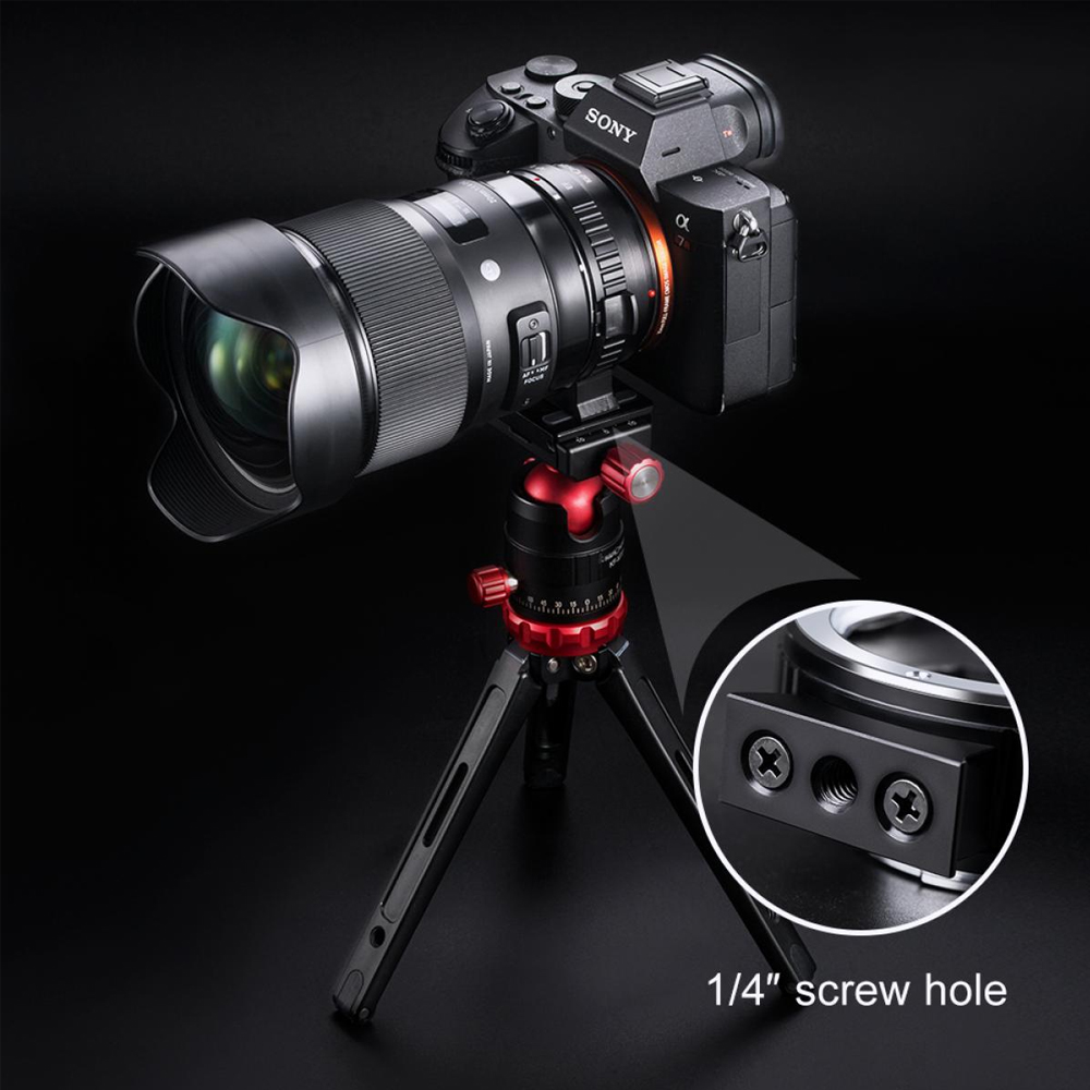 Adaptador K&F Concept montura Sony E para Lentes Canon EF/EF-S KF06.433 - 10
