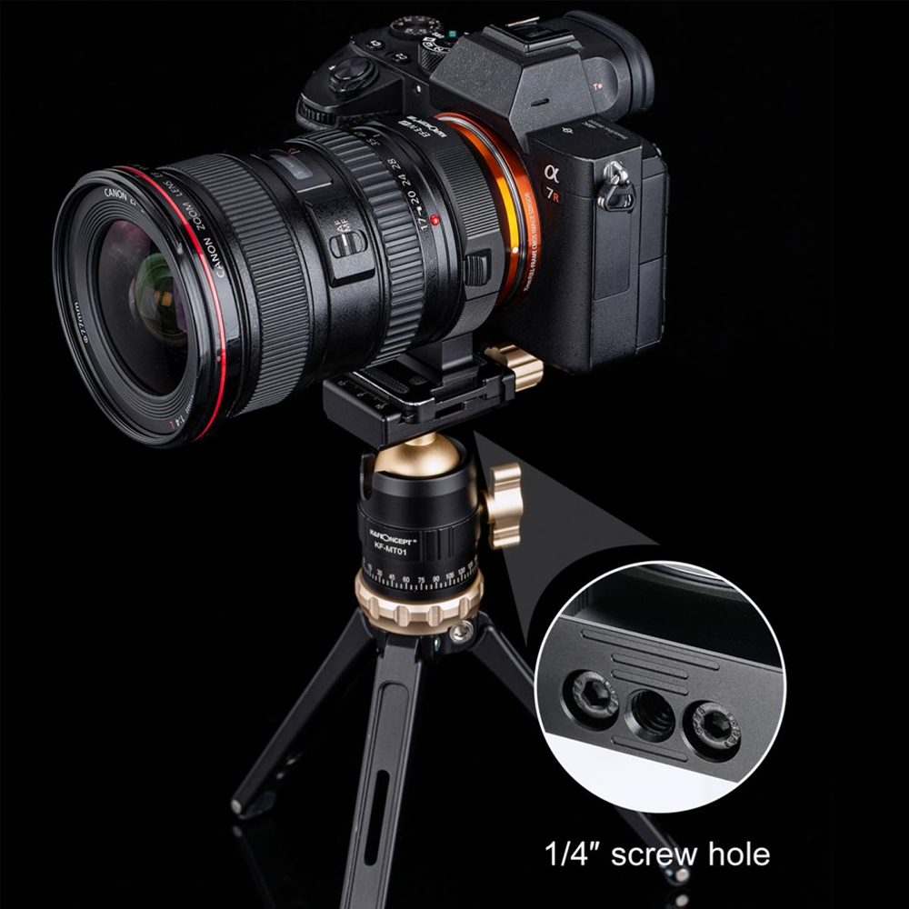Adaptador K&F Concept montura Sony E para Lentes Canon EF/EF-S KF06.466 - 8