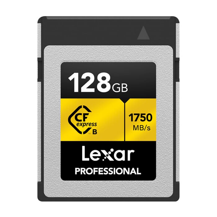 MEMORIA CFEXPRESS LEXAR PROFESSIONAL 128GB TYPE B - GOLD SERIES - R:1750MB - W:1500MB - 1