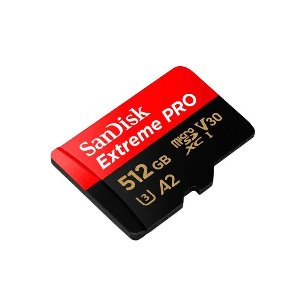 MEMORIA SANDISK MICRO SD 512GB R200MB W140MB EXTREME PRO INCLUYE ADAPTADOR SD - 3