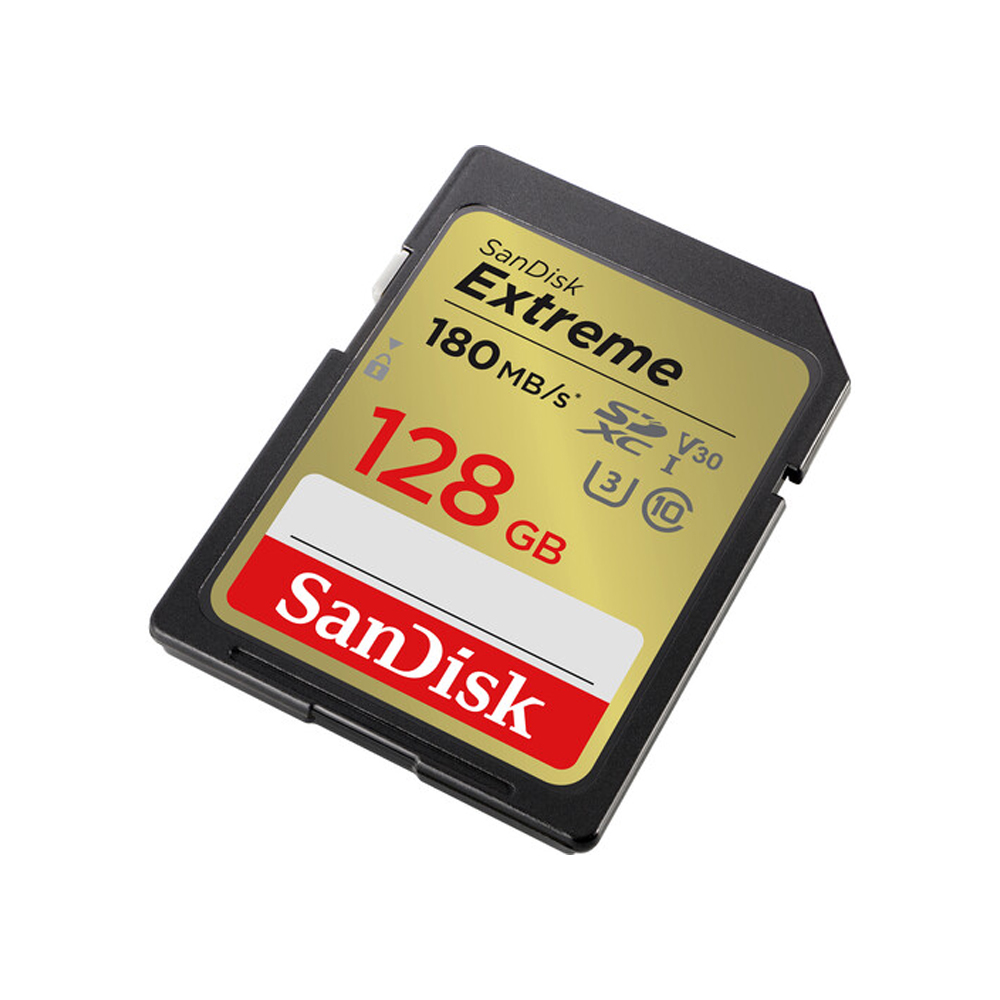 MEMORIA SANDISK SD EXTREME 128GB R180MB W90MB - 3