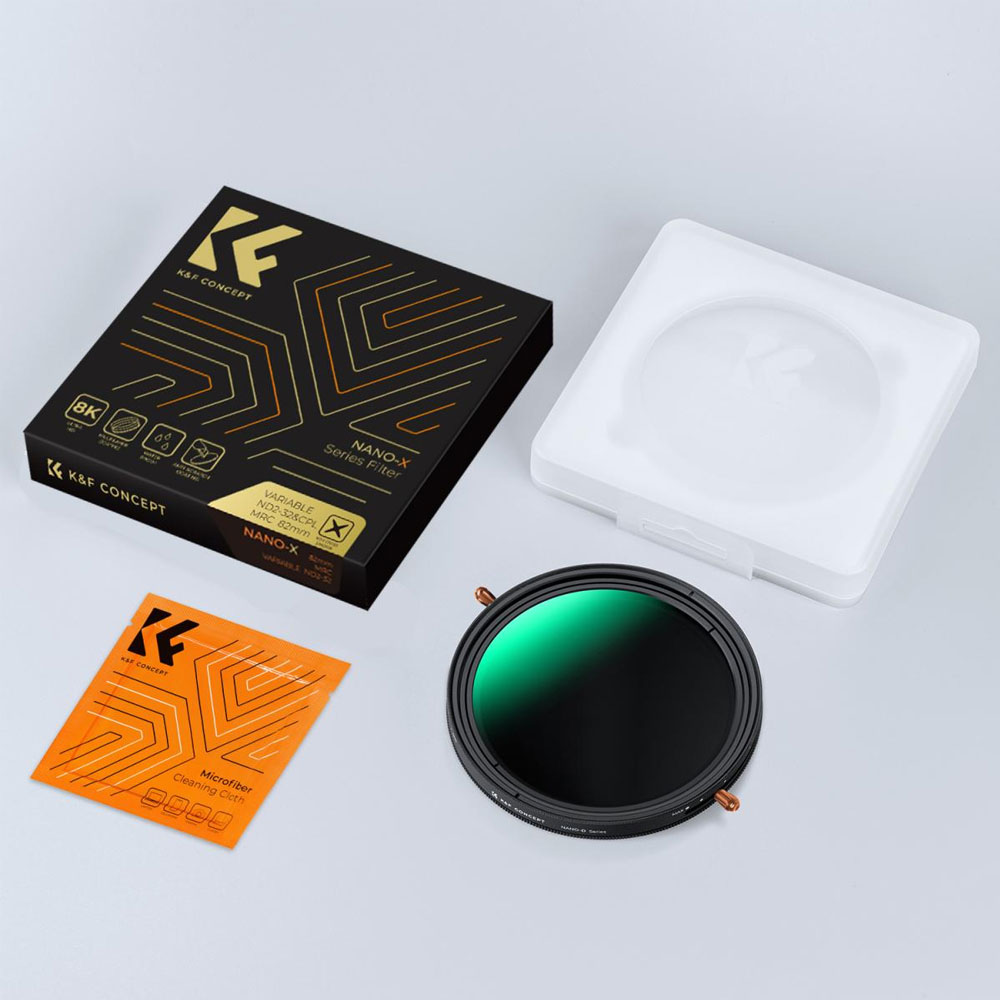 FILTRO KYF CONCEPT VARIABLE ND2-32 + CPL POLARIZADOR 67MM - KF01.1085V1 - 8