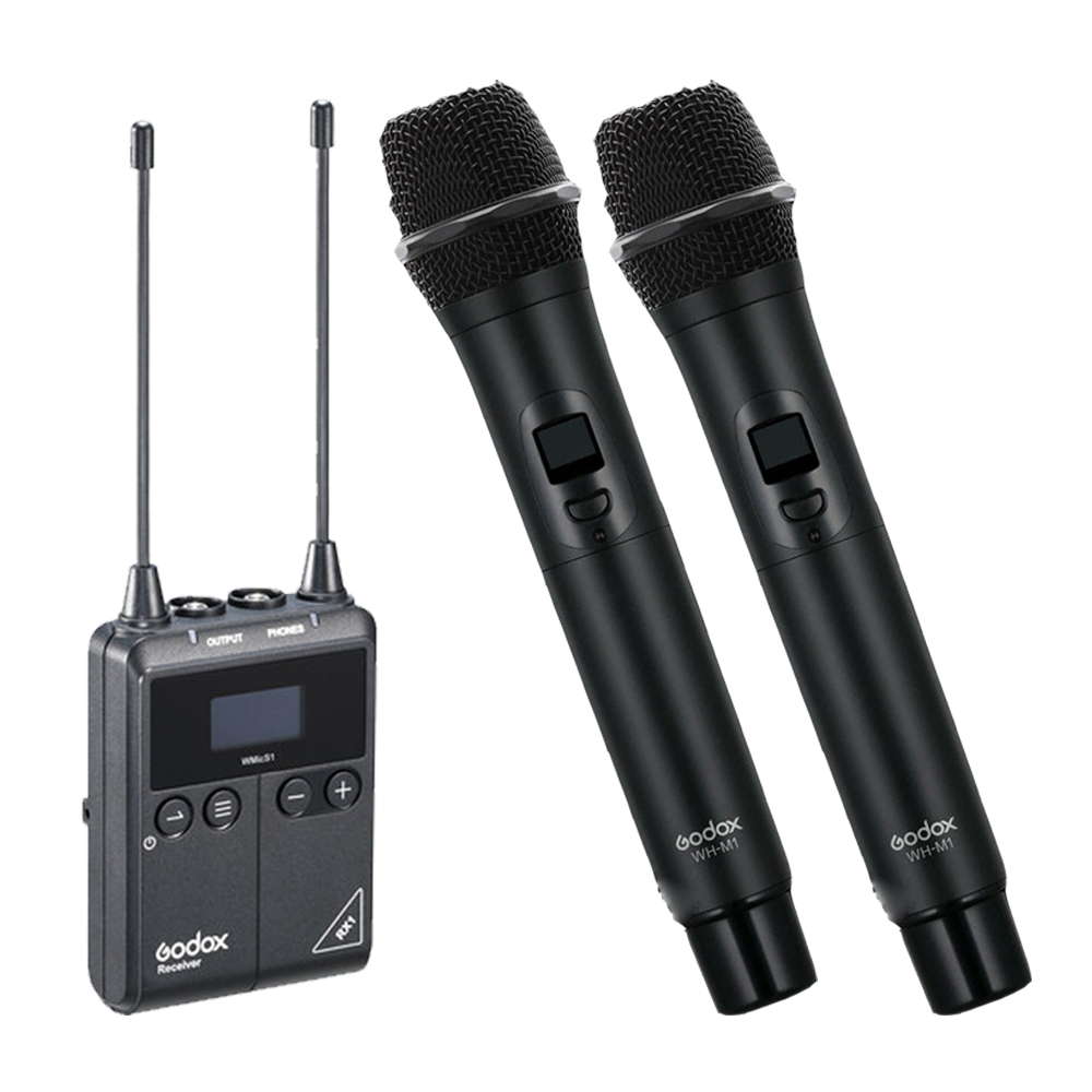KIT MICROFONO INALAMBRICO GODOX RX1 / VH-M1 - 1