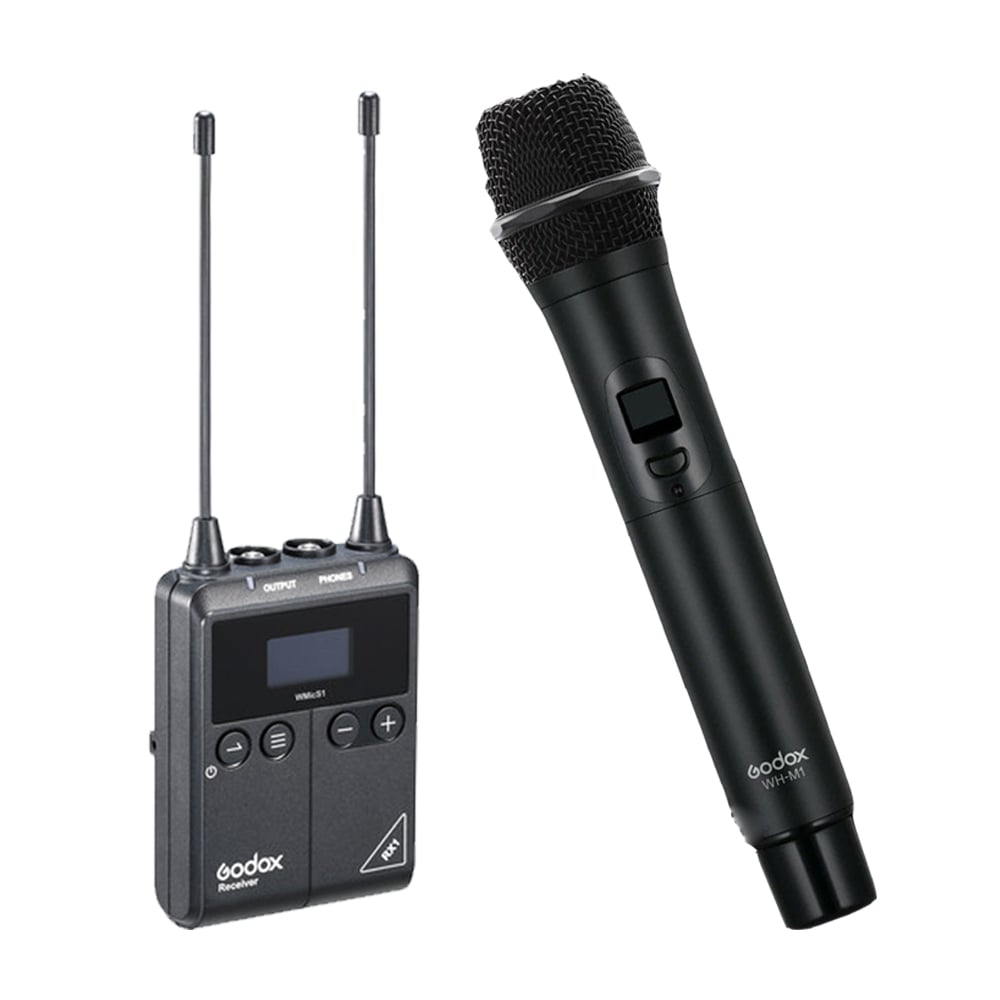 KIT MICROFONO INALAMBRICO GODOX RX1 / 1 WH-M1 - 1