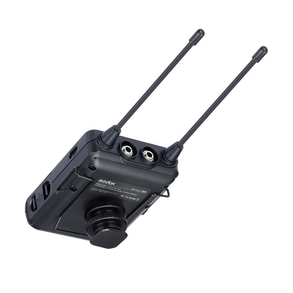 KIT MICROFONO INALAMBRICO GODOX RX1 / 1 WH-M1 - 5