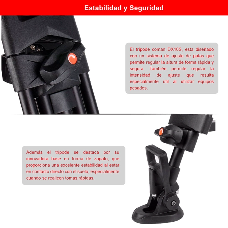 TRIPODE COMAN DX16S - 7