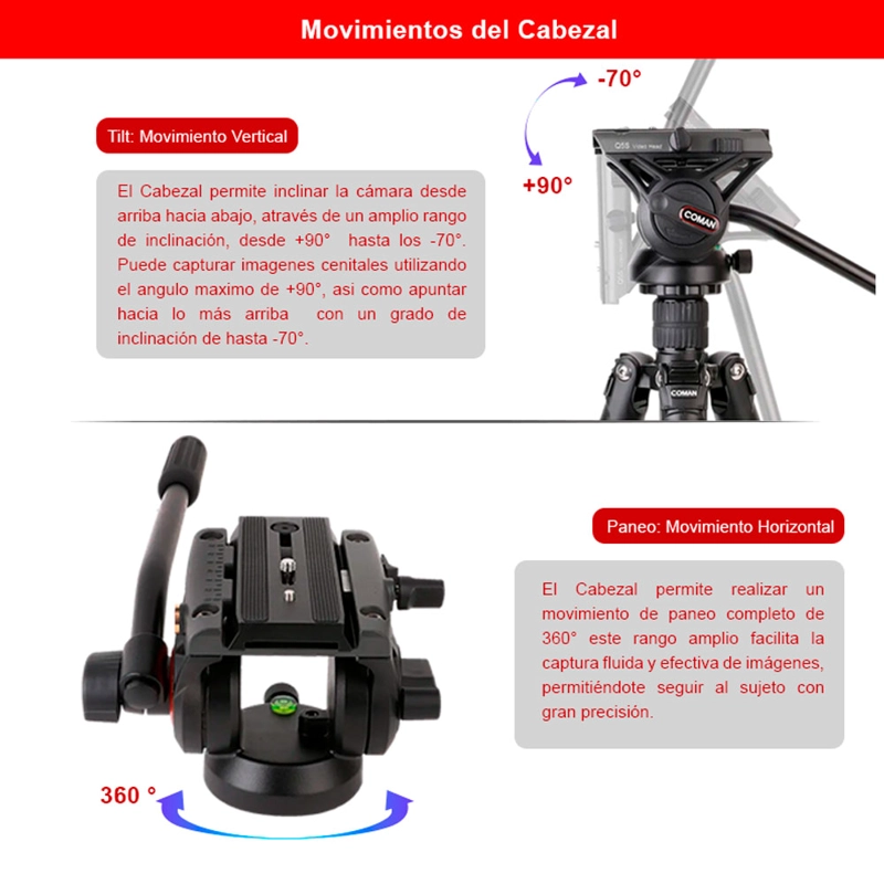 TRIPODE COMAN DX16S - 10