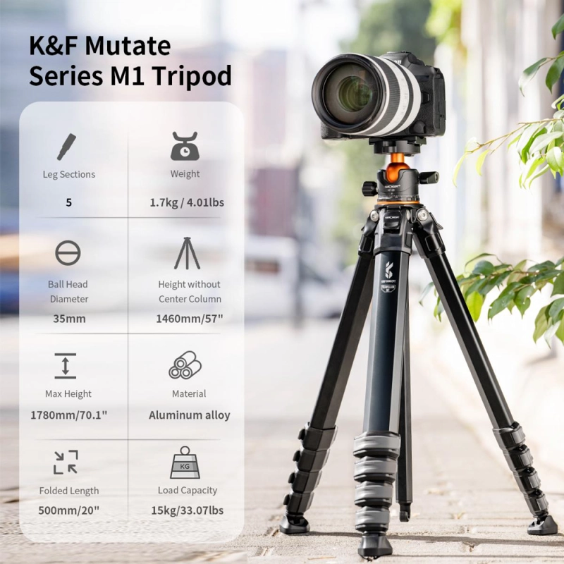 TRIPODE KYF CONCEPT KF09.105 MUTATE SERIES M1+BH-35L - 2
