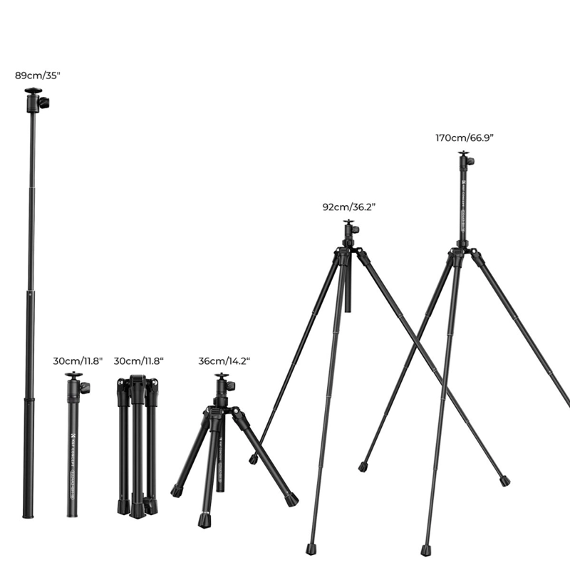 TRIPODE KYF CONCEPT KF09.120 - E224A3+BH-18 - 6