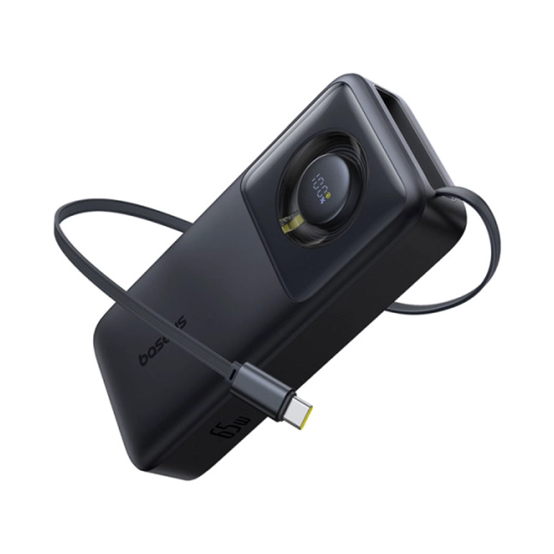 POWER BANK BASEUS FREE2PULL 20,000MAH 65W (CABLE RETRACTIL) - 1
