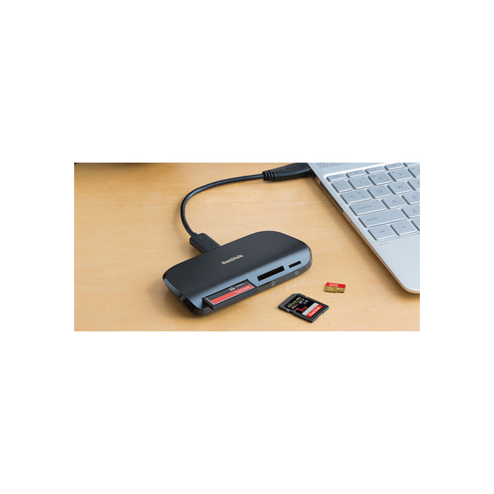 LECTORA SANDISK IMAGEMATE PRO 3 EN 1 (SD, MICRO SD, COMPACT FLASH) - 4