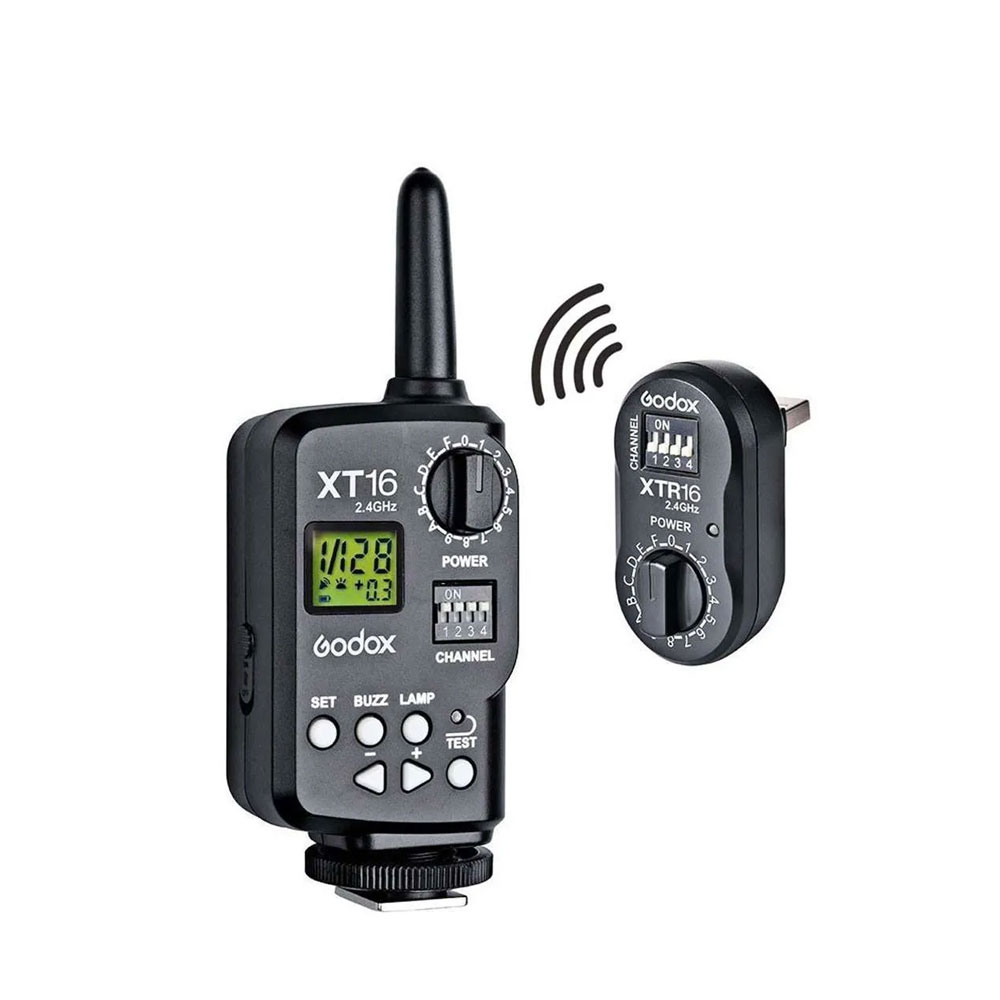 DISPARADOR GODOX XT16 + RECEPTOR XTR16 - 1