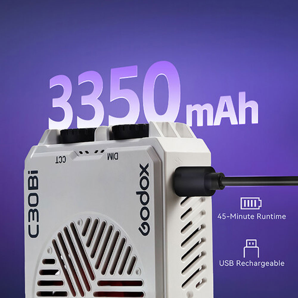 LUZ CONTINUA LED LITEMONS GODOX C30BI BI-COLOR - 7