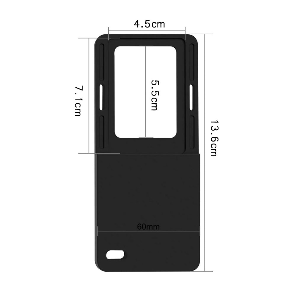 ADAPTADOR GENERICO PARA GOPRO3-4-5-6 PARA GIMBAL - 3