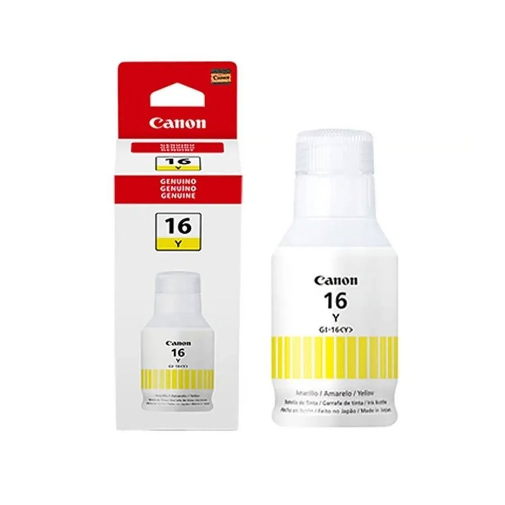 TINTA CANON GI-16 Y - YELLOW - 1