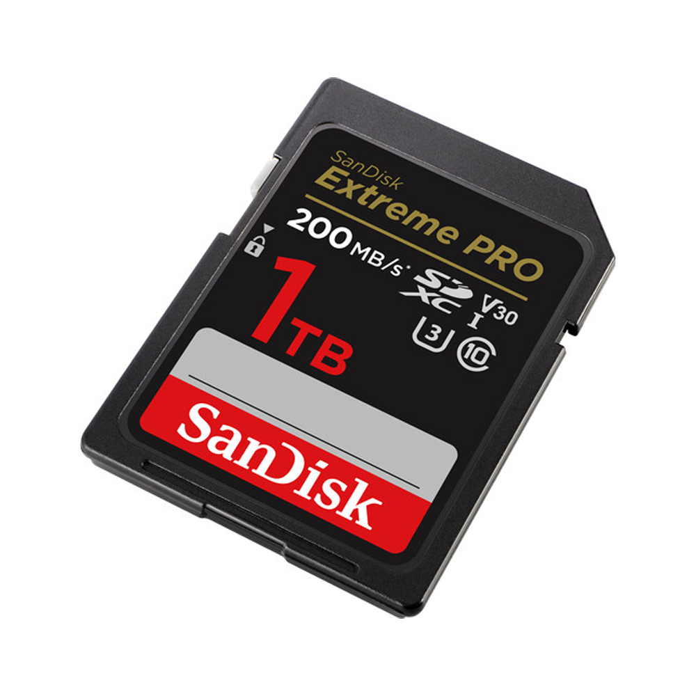 MEMORIA SD SANDISK 1TB EXTREME PRO - R200MB - W140MB - 3