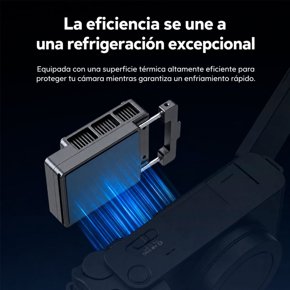 KIT REFRIGERADOR TERMOSTÁTICO SEMICONDUCTOR ULANZI CU01 + BATERIA MAGNETICA SKU.C045 - 4