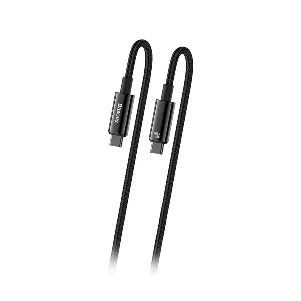 CABLE BASEUS FAST CHARGING DATA 240W - TUNGSTEN GOLD - 3 METROS - 3