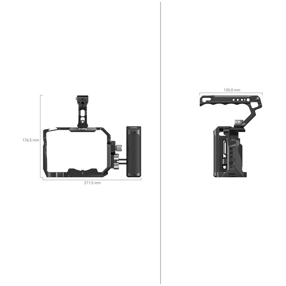 JAULA SMALLRIG PARA A7RV, A7RIV, A7IV, A7SIII, A1 - 3669 - 2