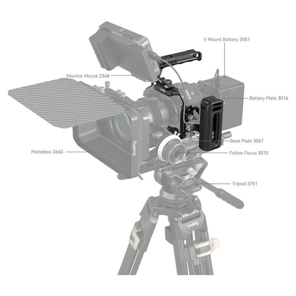 JAULA SMALLRIG PARA A7RV, A7RIV, A7IV, A7SIII, A1 - 3669 - 8