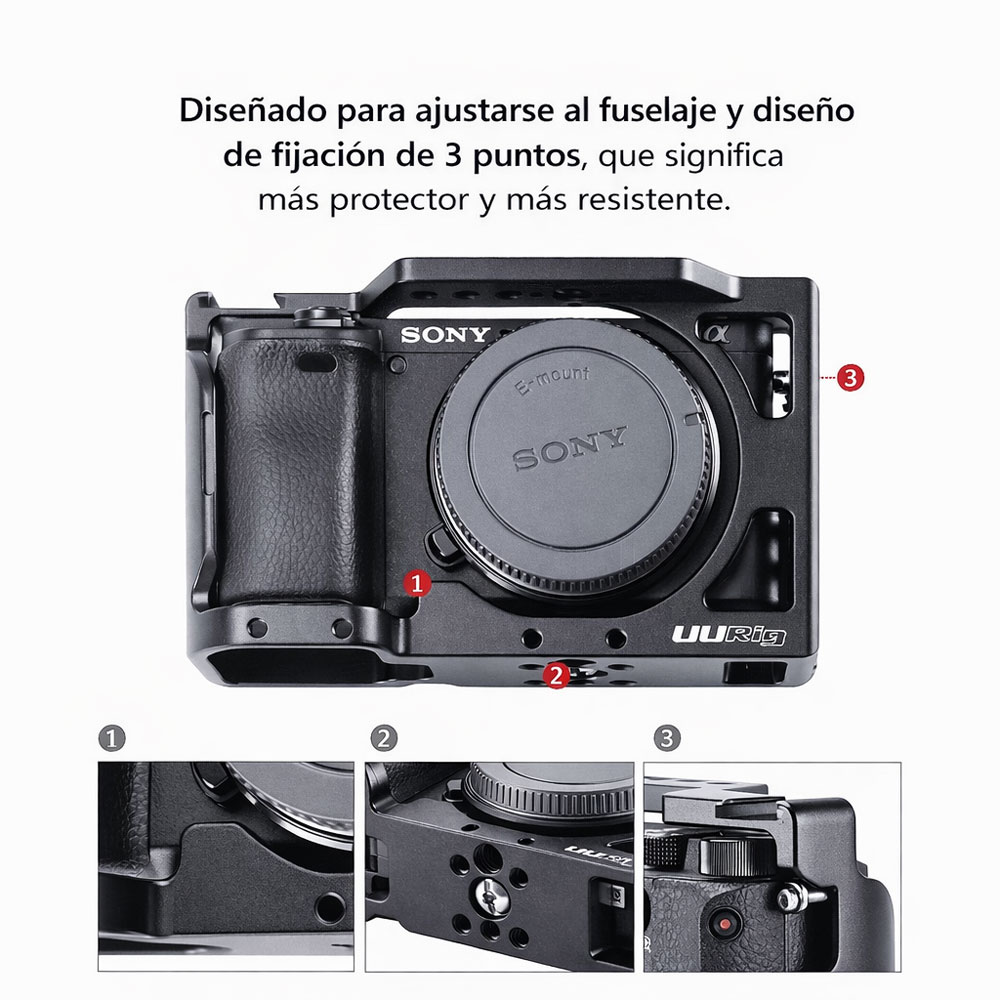 JAULA ULANZI PARA CAMARA SONY A6400 SKU.1367 - 4