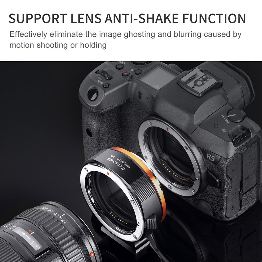 ADAPTADOR KYF CONCEPT PARA MONTURA EOS R USAR LENTES CANON EF/EF-S KF06.467 - 5
