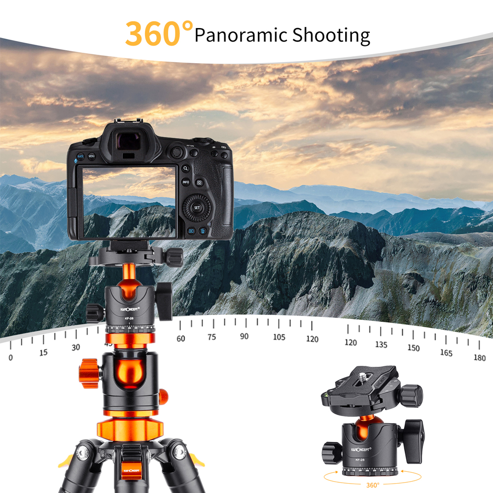TRIPODE KYF CONCEPT KF09.090V1 - SA254T2 / T254A4 + BH-28L - 5