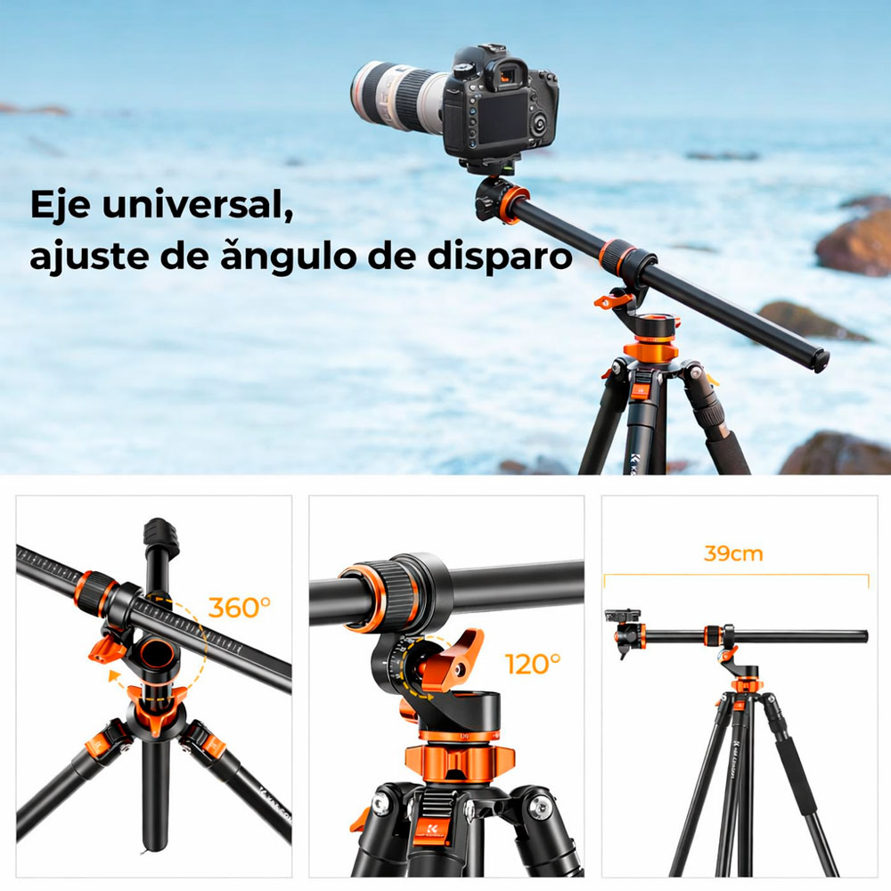 TRIPODE KYF CONCEPT KF09.119 - T254A7+BH-28L - 3