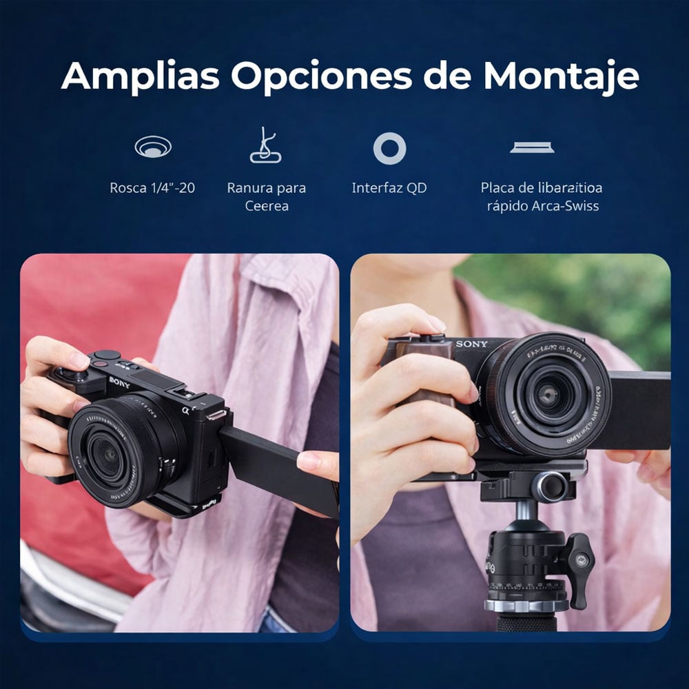 JAULA SMALLRIG PARA CAMARA SONY ZV-E10 MARK II SKU.4949 - 2