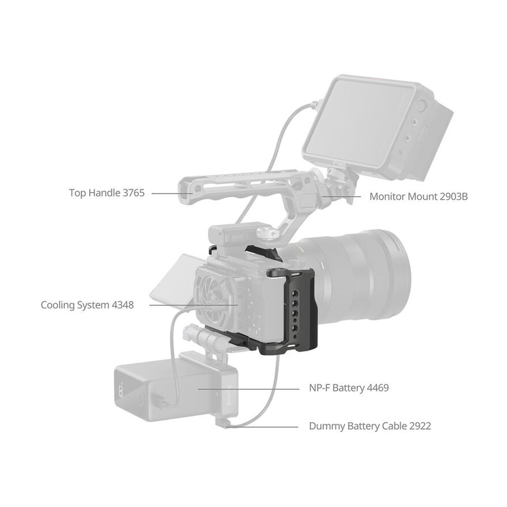JAULA SMALLRIG PARA CAMARA SONY ZV-E10 MARK II SKU.4949 - 8
