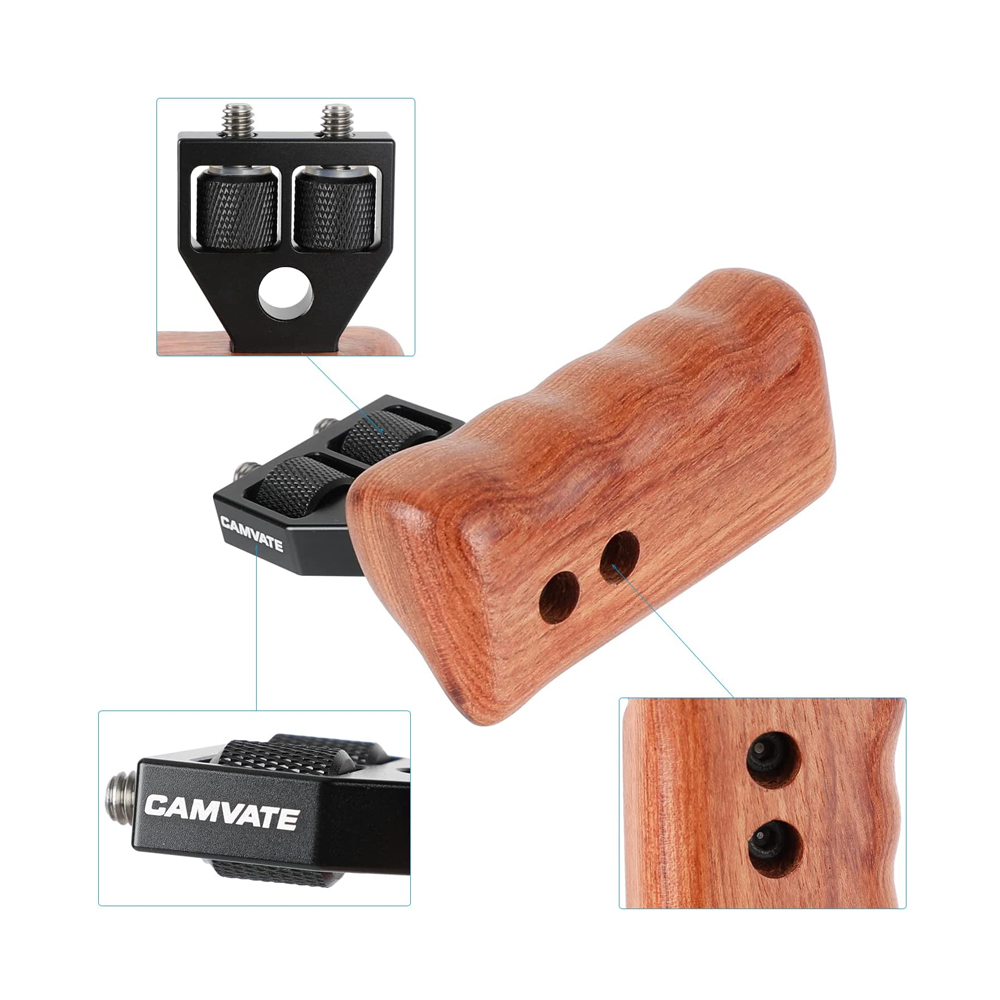 MANGO DE MADERA DERECHO - CAMVATE - 4