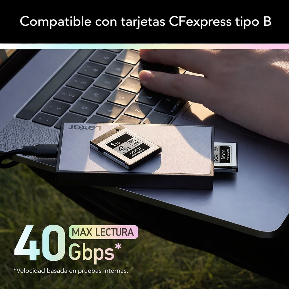 LECTORA LEXAR CFEXPRESS 4.0 TIPO B - WF740 - 4