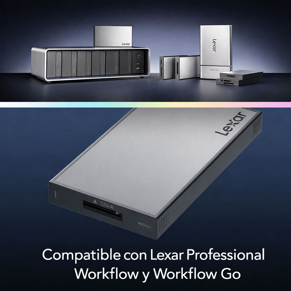 LECTORA LEXAR CFEXPRESS 4.0 TIPO B - WF740 - 6