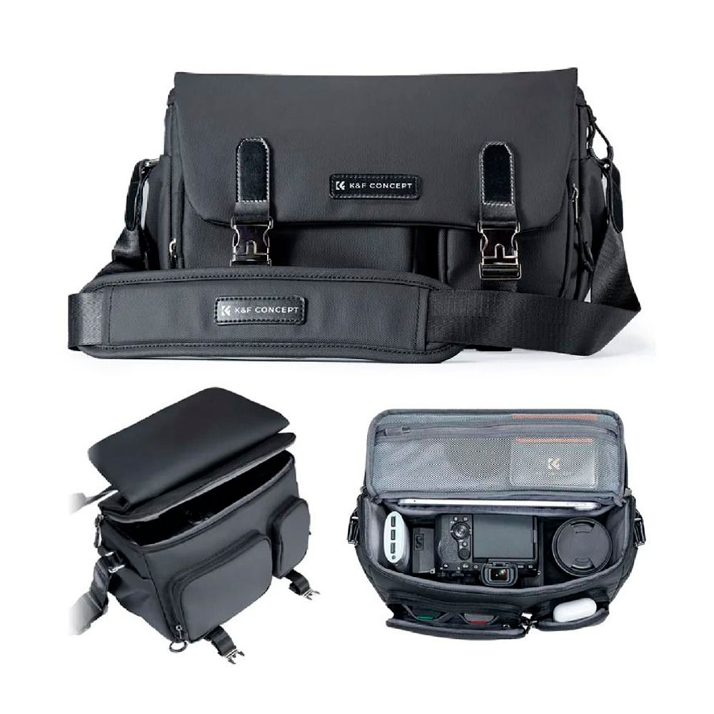 MALETIN KYF CONCEPT 10L - KF13.142 - NEGRO - 1