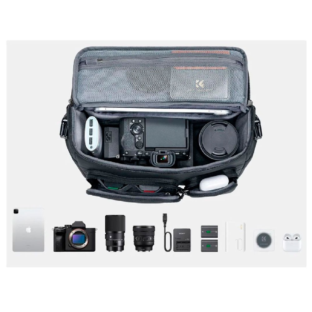 MALETIN KYF CONCEPT 10L - KF13.142 - NEGRO - 2