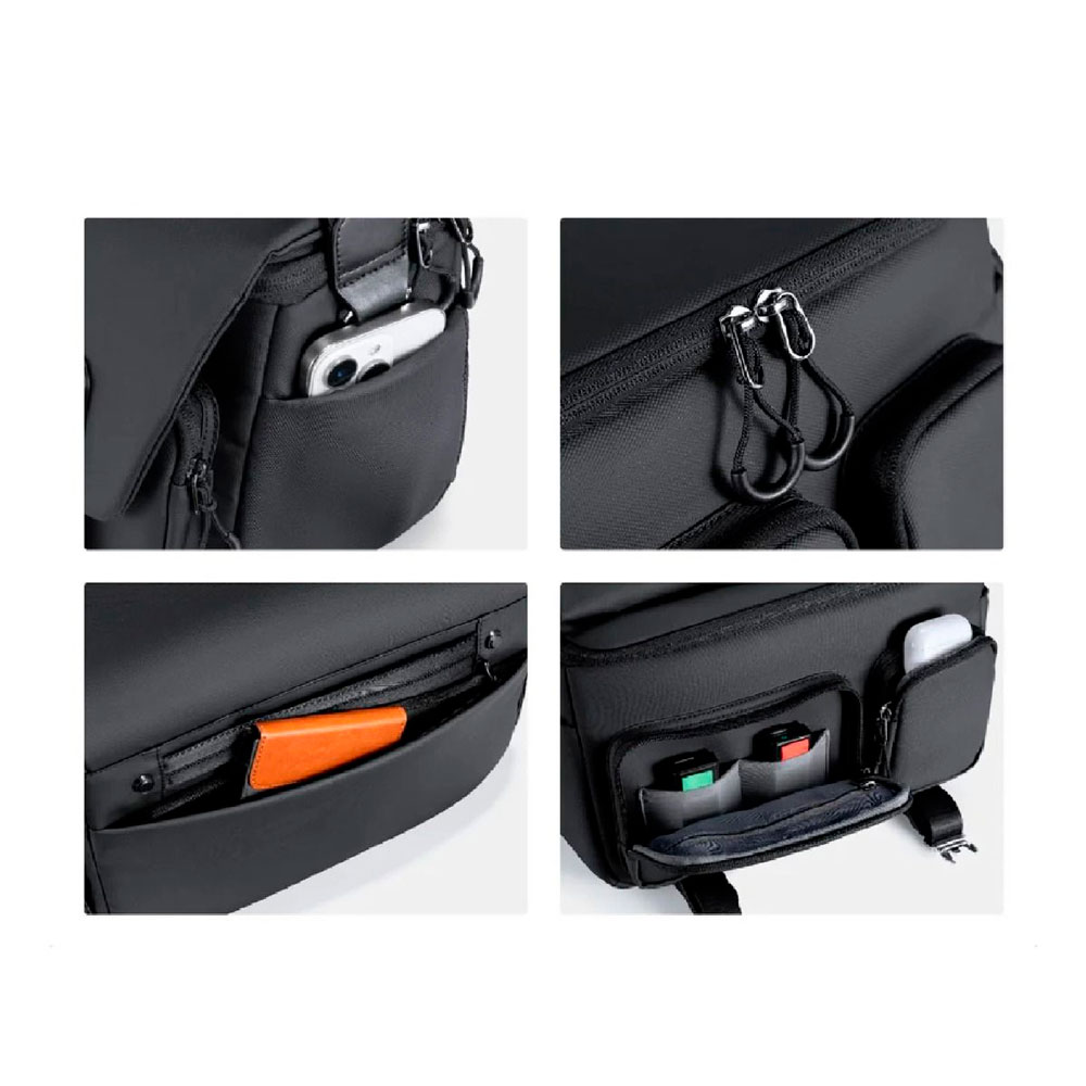 MALETIN KYF CONCEPT 10L - KF13.142 - NEGRO - 5