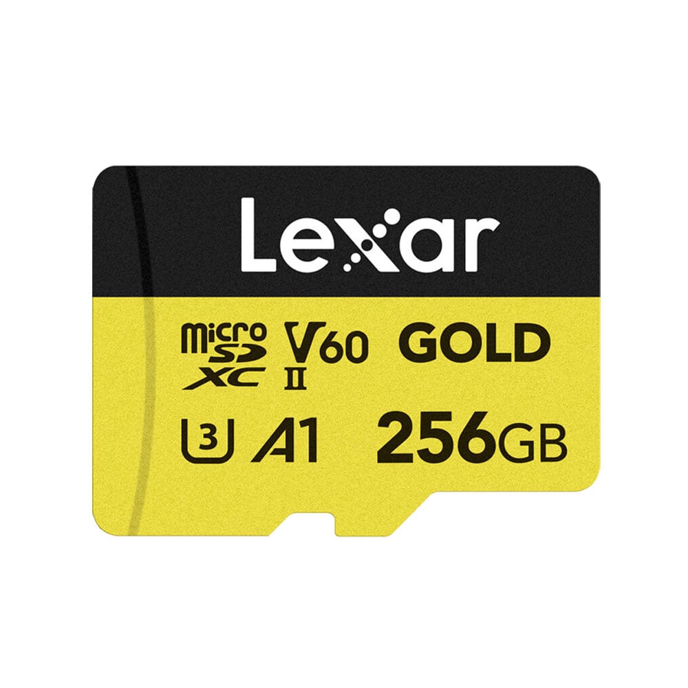 MEMORIA MICRO SD LEXAR PROFESSIONAL 256GB GOLD R:280MB W:180MB - 1