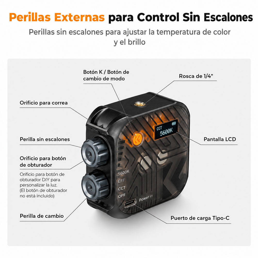 LUZ CONTINUA KYF CONCEPT KF34.035 BI-COLOR - MAGNETICO - 2