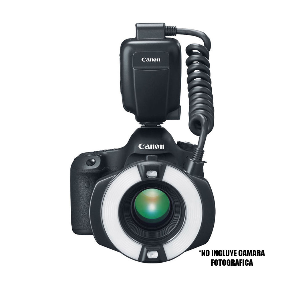 FLASH MACRO CANON MR-14EX II + PILAS DURACELL - 5