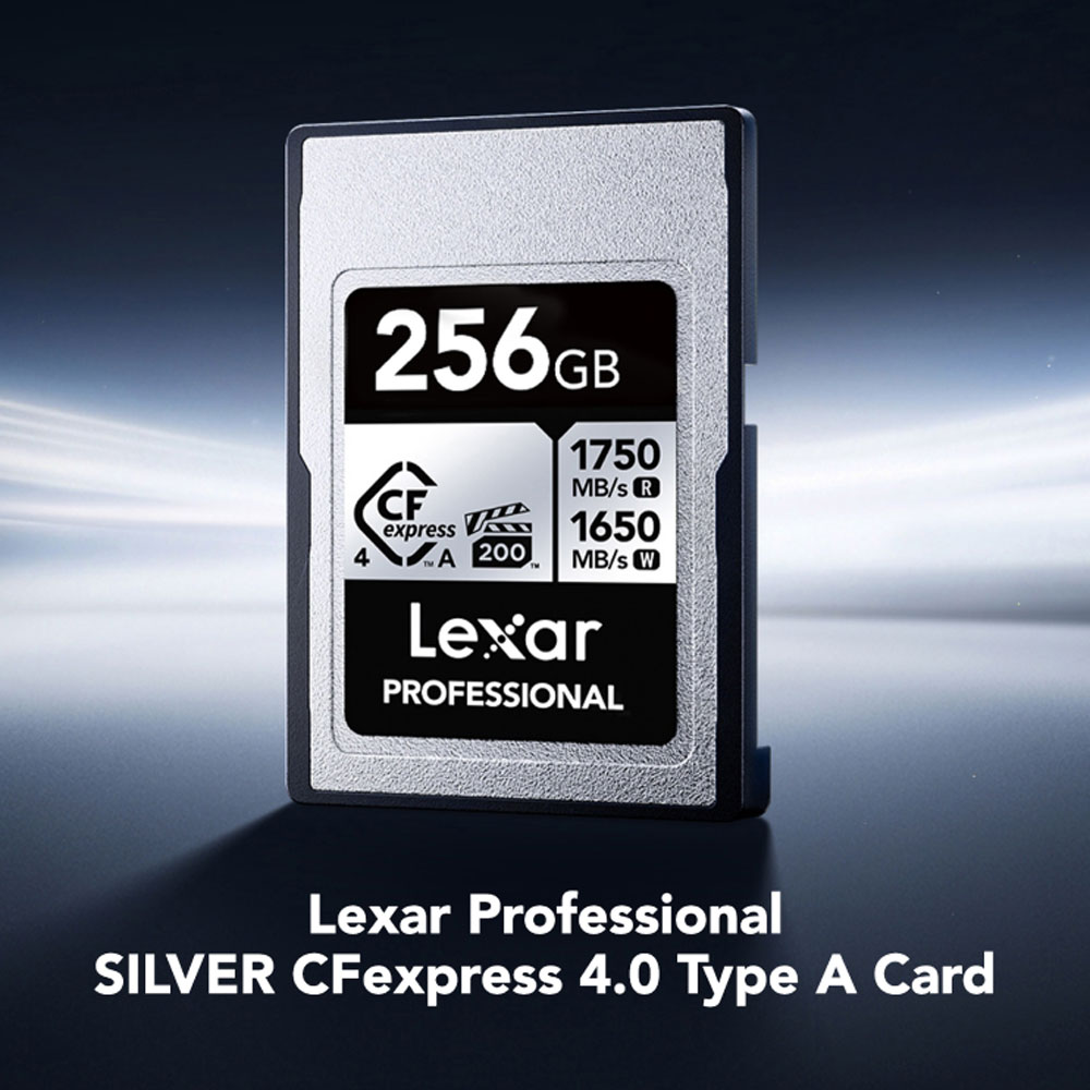 MEMORIA CFEXPRESS 4.0 LEXAR PROFESSIONAL 256GB TYPE A - SILVER SERIES - R:1750MB - W:1650MB - 2