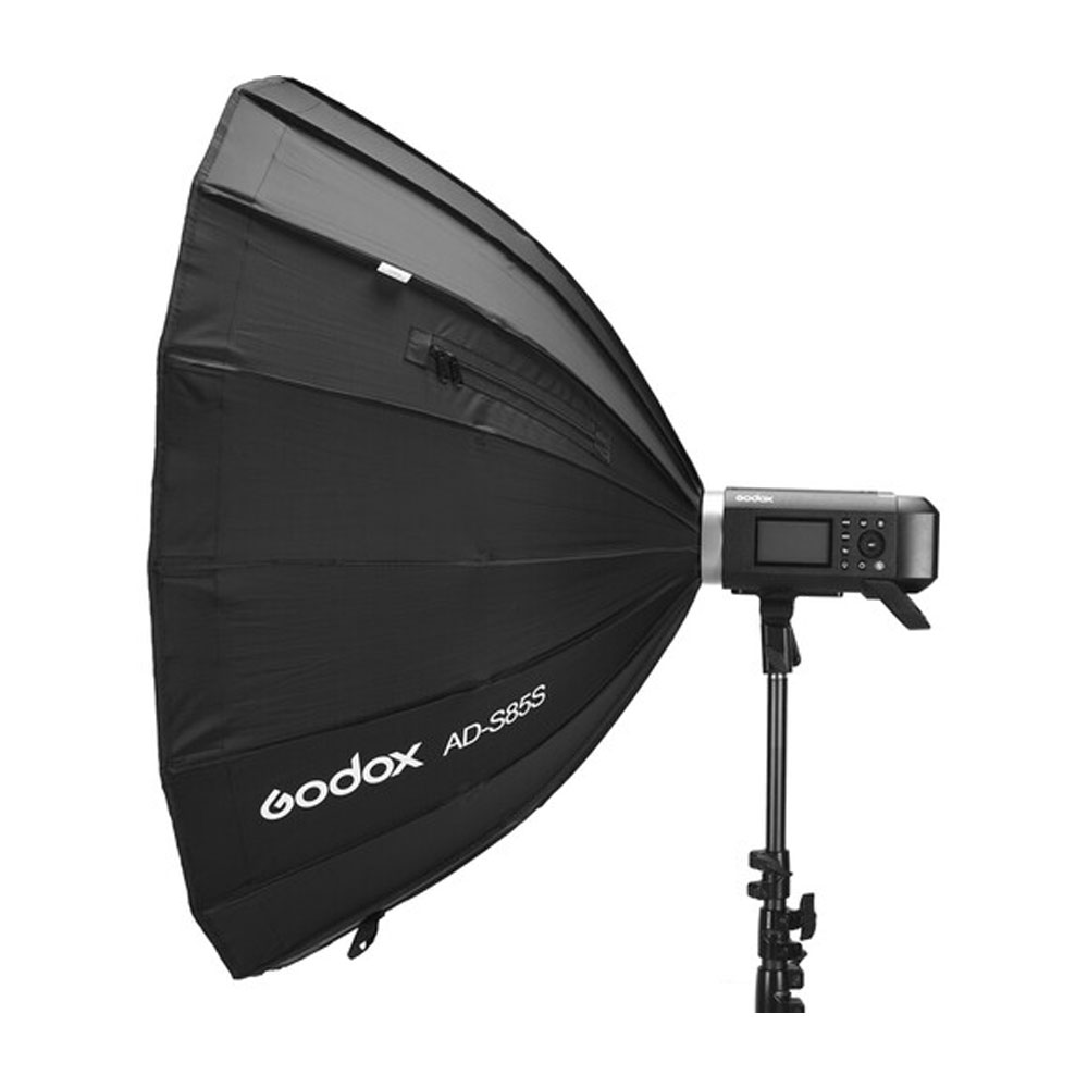 LUZ CONTINUA GODOX ML100R KIT 2 + PARANTE + SOFTBOX AD-S85 + BATERIA PD65W - 2