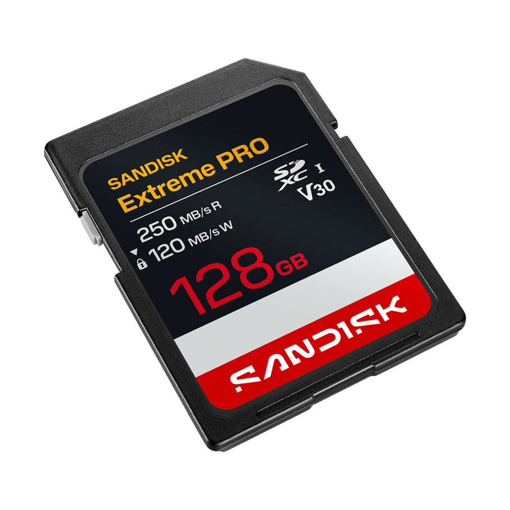 MEMORIA SD SANDISK 128GB EXTREME PRO - R250MB - W120MB - 2