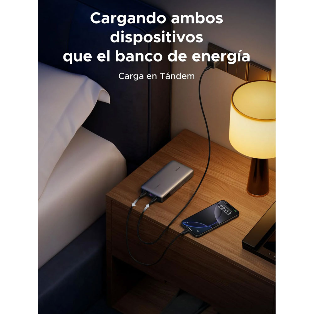 POWERBANK UGREEN 25,000MAH 145W FAST CHARGING MODELO: PB205 - 6