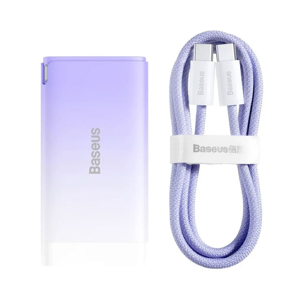 CARGADOR BASEUS GAN3 PRO 65W (FAST CHARGER) - 4
