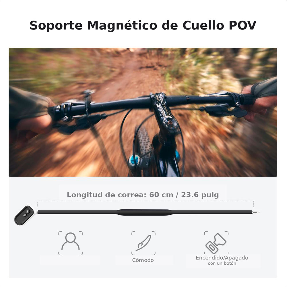 SOPORTE DE CUELLO KYF CONCEPT PARA CAMARAS DE ACCION KF31.129 - 2