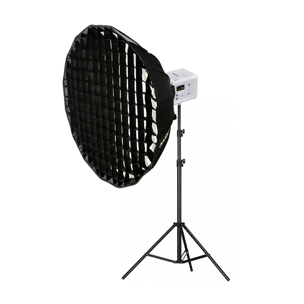 LUZ CONTINUA GODOX ML80BI + PARANTE + SOFTBOX AD-S85 - 1