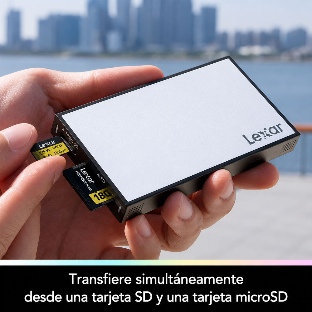 LECTORA LEXAR WF710 (SD, MICROSD) - 3
