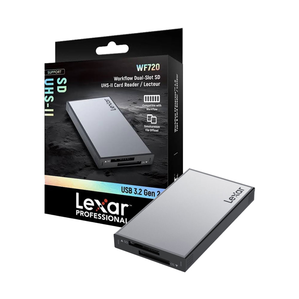 LECTORA LEXAR WF720 (DUAL-SLOT SD) - 1