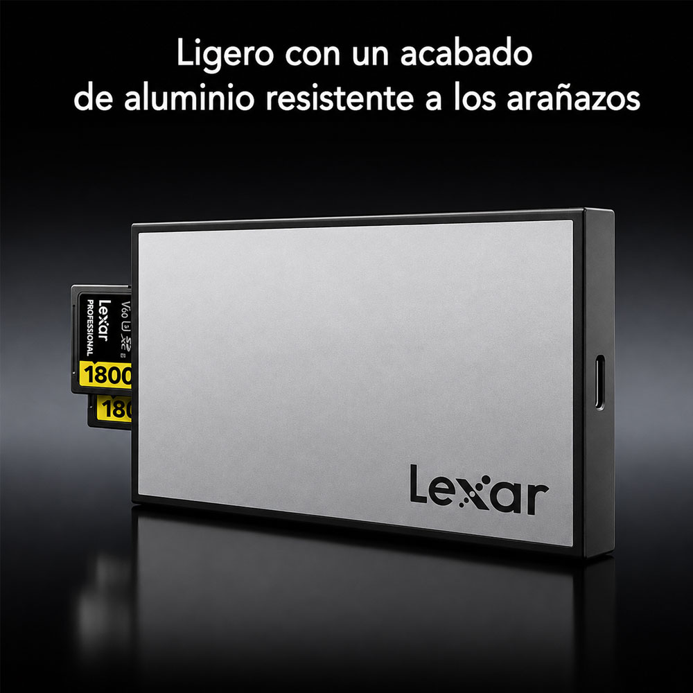 LECTORA LEXAR WF720 (DUAL-SLOT SD) - 7